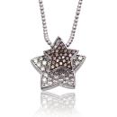 Colgante Brown Star