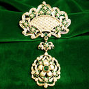 Broche Canastillo Blanco