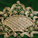 Broche Canastillo Blanco