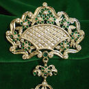 Broche Canastillo Blanco