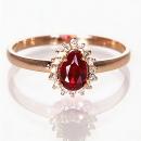 Anillo Chloé Rubí Pera
